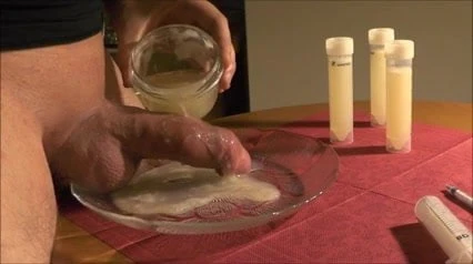 A cumbath for my sexy cock