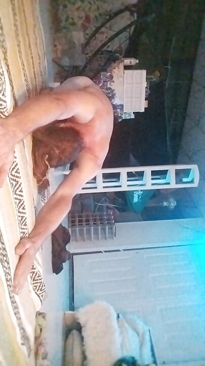 Enjoying myself big cock nice ass lovely nipples