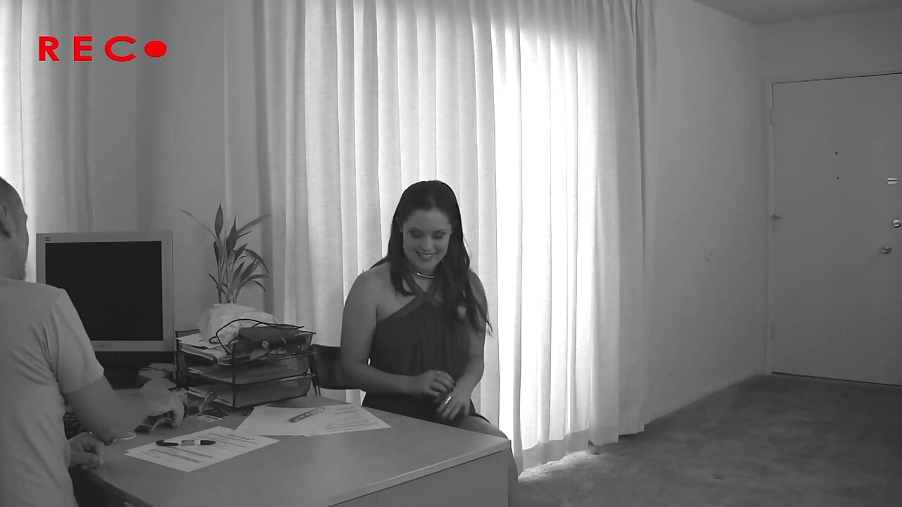 Casting chick with huge ass rides big dick