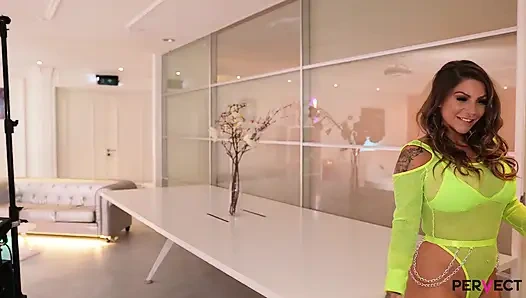 Passionately Intense and Hardcore Anal Scene with Lilly Veroni and Marco Bull!