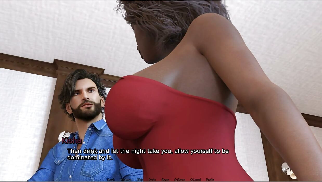 Laura Lustful Secret-ch2 - Gameplay - Roleplay - Sexy Woman at Bar with Her Mini-dress