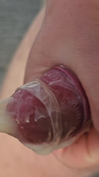 Memorable moment from "User request - Fill condoms with sperm"