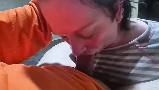 DETERMINED TO GET FAT DICK DOWN HER THROAT (HOT VIDEO)