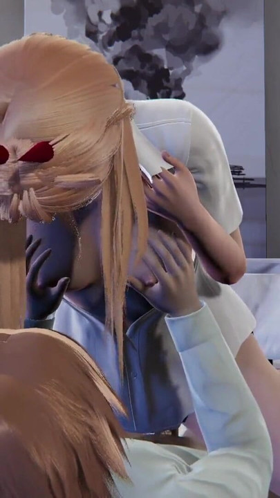 Στιγμή που κόβει το σαγόνι από το "Power fucks Denji l Anime Chainsaw Man l 3d animation Hentai"