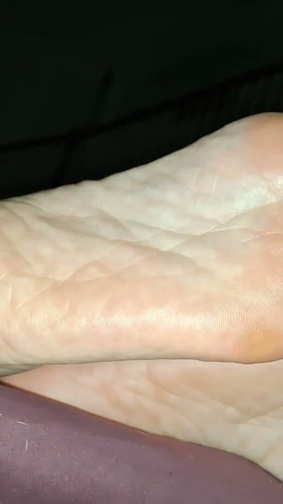 My girlfriend teasing me with her feet 3 | Clip 1