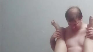 Hunk with thick cock fucks Ssbbw Milf wife ( Blowjob & pussy licking scene included )