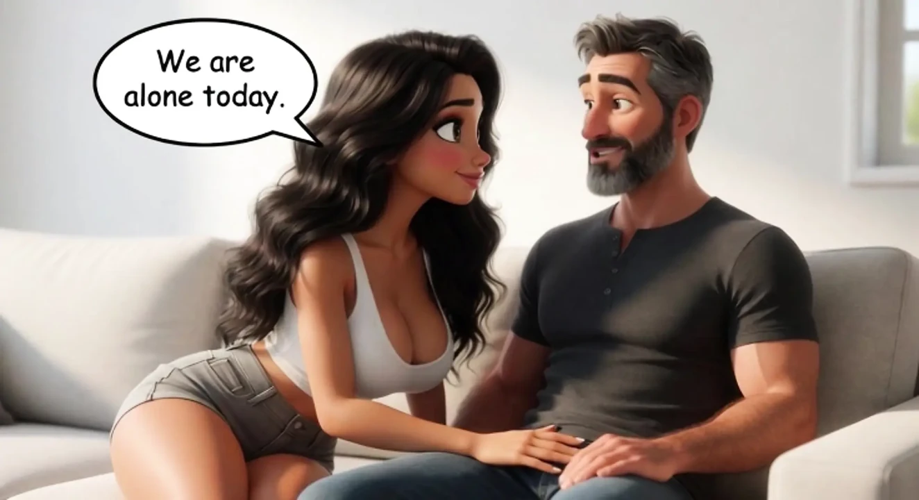 Lari's Secret Story How I Became Intimate With My Aunt's Older Boyfriend (AI generated)