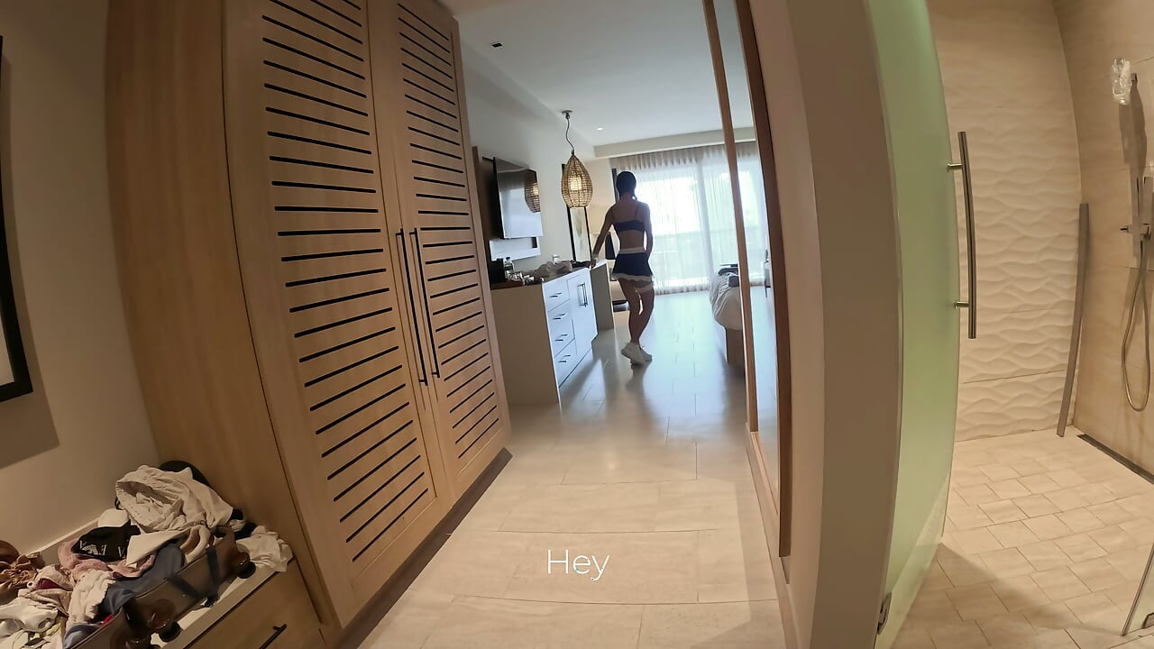 Impregnating a hot maid at a Caribbean resort