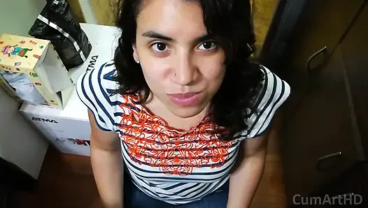 Chocolate Egg Surprise! Cum on Food