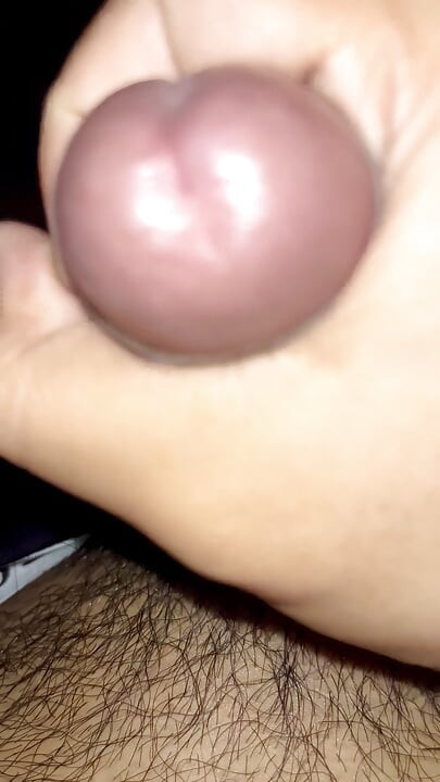 Took his cock out of his panties and saw his cock was hard and he was cumming so much