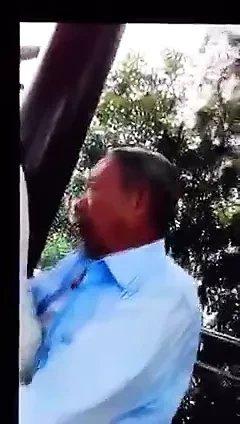 Old Chinese couple doing it out in the open