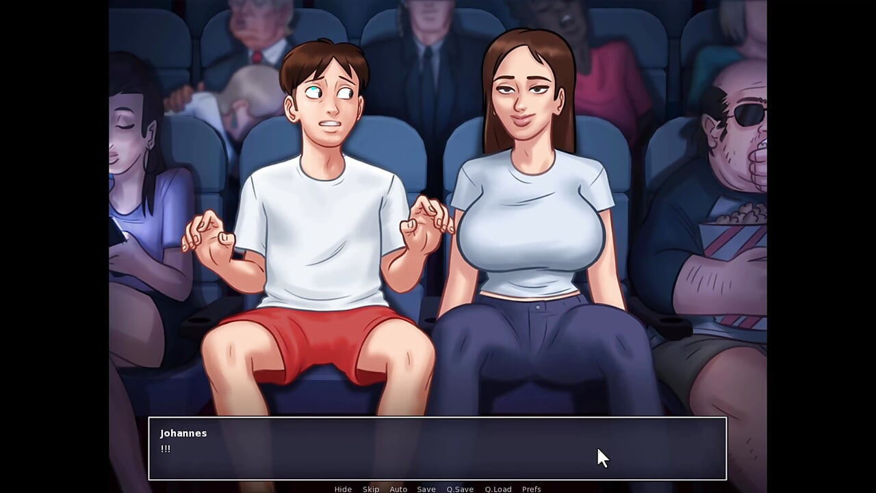 Summertime saga: 제니는 이제 내 자지에 푹 빠졌어