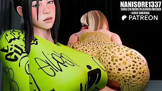 Fortnite Sabrina X Billie Reverse Cowgirl POV