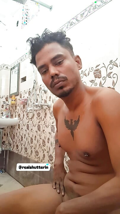 Desi Guy Jerking Off Hard Full Masturbation