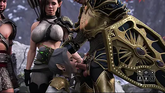 Debauchery 48 the game d&d bareng si cewek elia dan cowok yang super seru