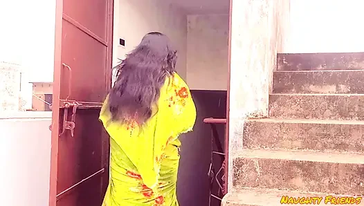 Angry landlady enjoyful hot XXX fuck with tenant.