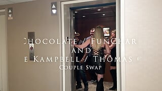 Interracial Swinger Couple Swaps Wives with Fit White Couple