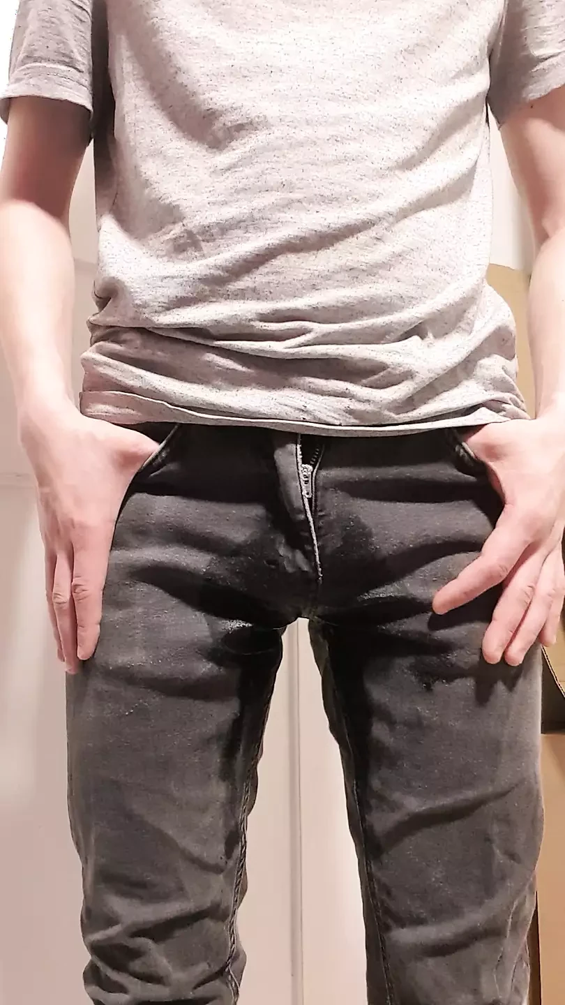 Empapando mis jeans