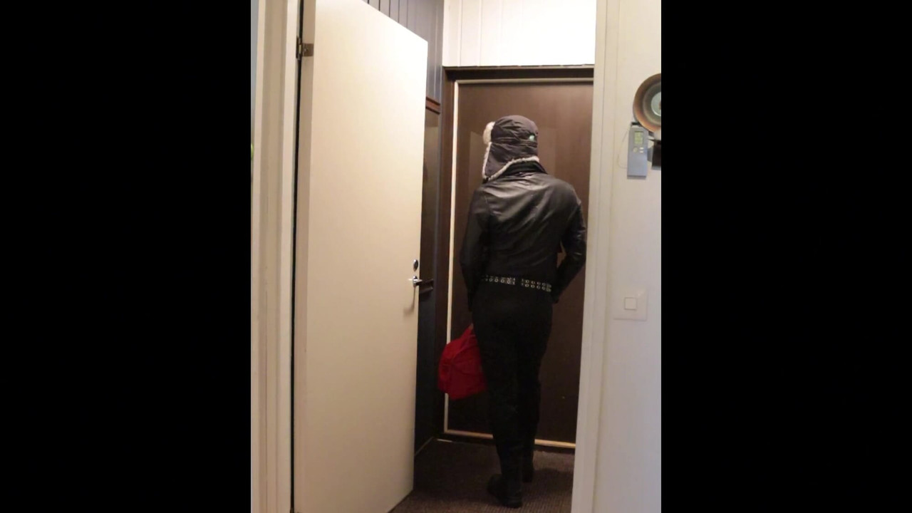 Me testing winter outfit for the next winter.