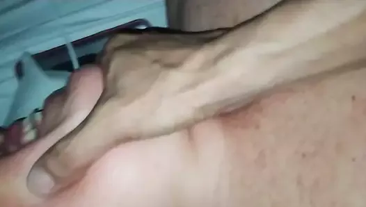 Cuckold fantasy. Showing her husband how to fuck a married slut. Multiorgasmic, screams with pleasure.