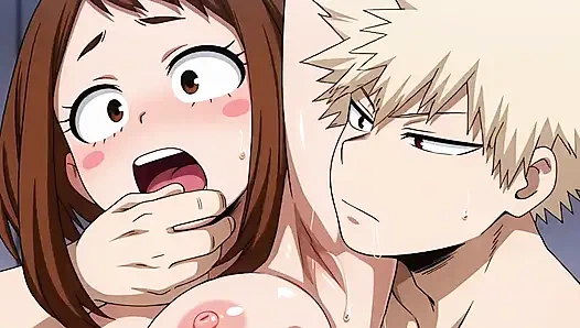 Katsuki x Ochako (MHA) AI