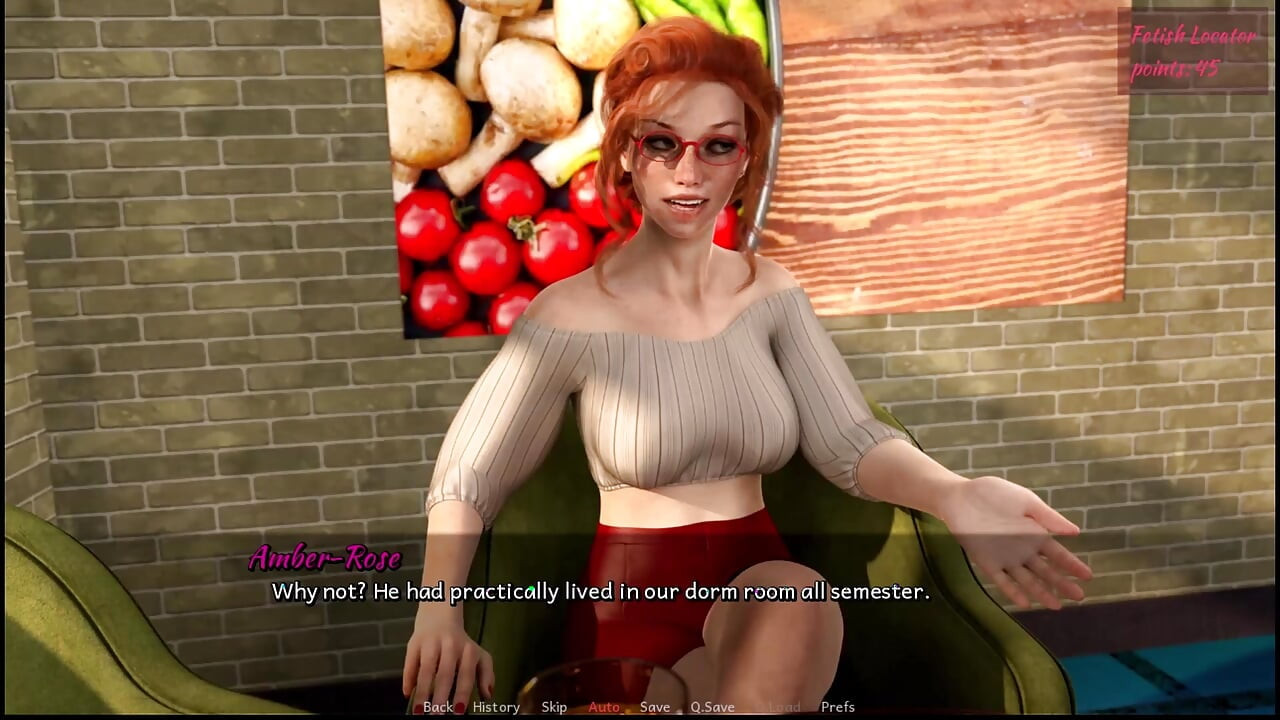 Fetiş bulucu #5 - Mike ve Polly fotoğraf çekimi yaptı... Squizzle ve Mike havuzda bir an geçirdiler.