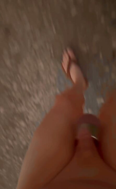 Long naked walk to the welcome sign , different direction