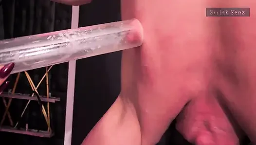 Dame Medea Grausames Staubsaugen-cbt Umgedrehte Bondage