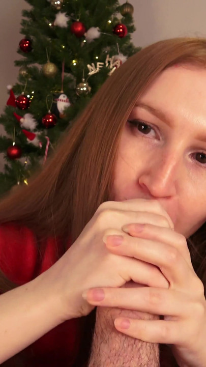 Naughty Slut Got the Best Christmas Present | Clip 1