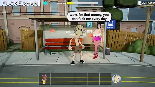 Полный геймплей - Fuckerman, Уличные проститутки