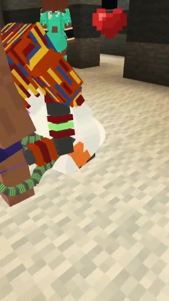 Minecraft Jenny Mod Fapcraft: Fazclaire's Night FNAF scrapped awek memberikan saya blowjob | Klip 1