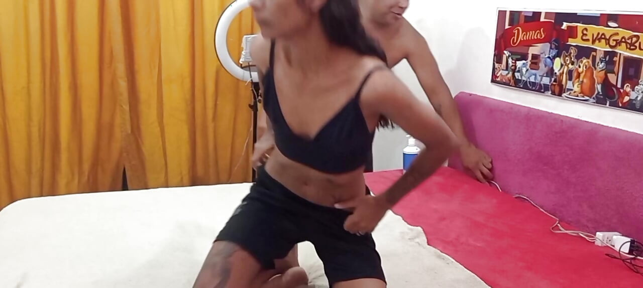 Teen anorexia in bed 100% anal