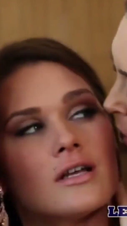 MILF Comforts Her Teens In Lesbian Threesome | Clip 1