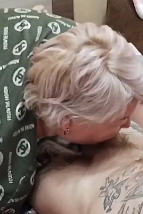 I Suck My Son-in-law's Cock and Watch Him Cum