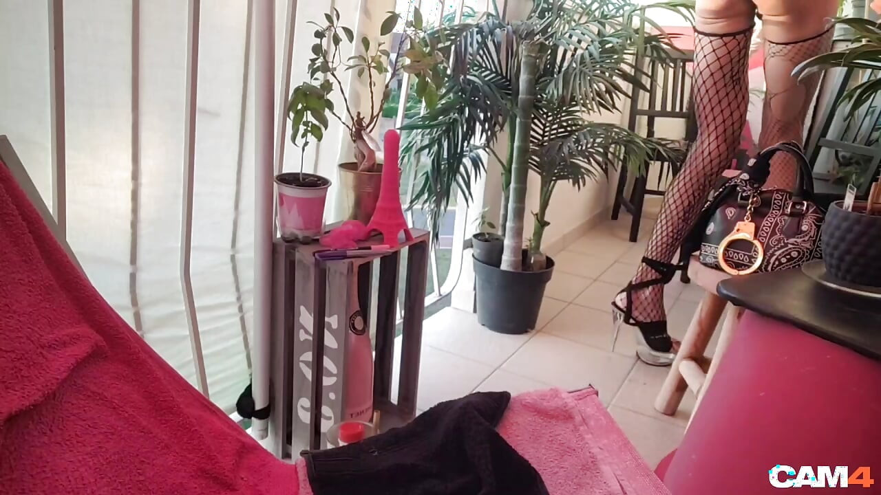 C⁴ ☢SexXRouLette and Chastity Cage on the Balcony. Ejacul 4min35 [¹⁰aou²⁵] VaneSsaBiTCHx