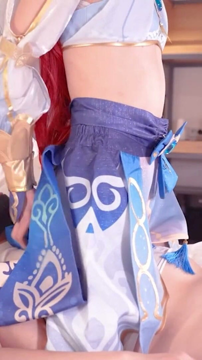 Face Sitting Genshin Impact Nilou Cosplayer, Asian Hentai Cosplay 9 | Clip 1
