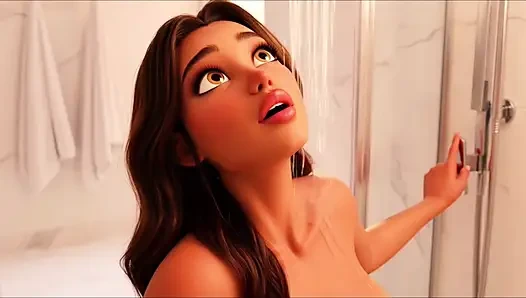 Горячая учительница раздевается полностью догола во время урока - эротический обнаженный урок