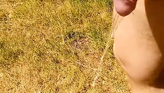 Açık işeme iplikçik pissen natursekt