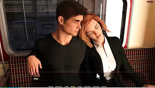 Haley hikayesi #15 - Johannes Haley'i sert sikiyor... Haley ve Johannes yürüyüşe çıktı ve Haley sıska yüzmeye gitti.