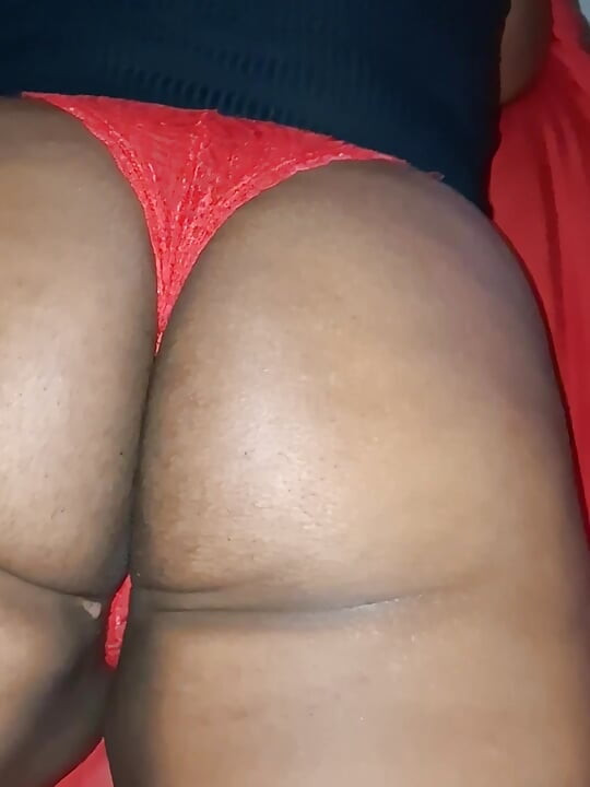 Half sister wearing thong panties