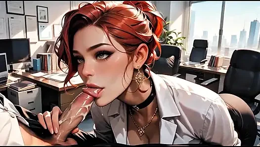 Kelly, die sekretärin fickt im büro (PleasureSex16)