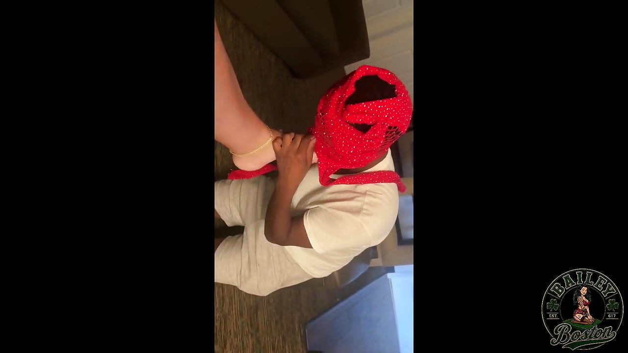 Domme Foot Fetish- Rewards Slave with a HandJob