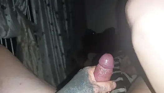 Evli kadınla evde karşılıklı mastürbasyon