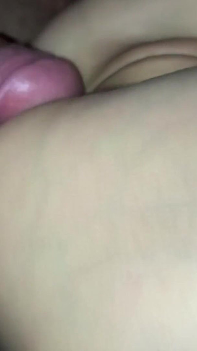 I rub my huge dick against my stepsister's smooth pussy | Clip 1