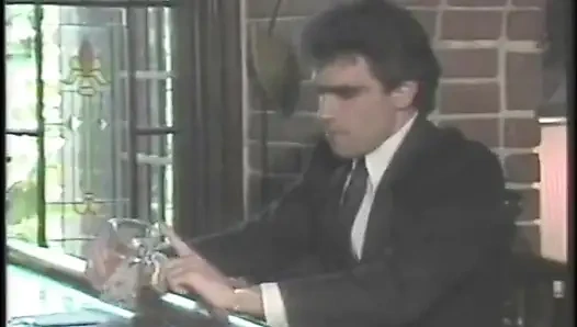 Hot babe with perky tits gets her hairy pussy licked and banged in bed