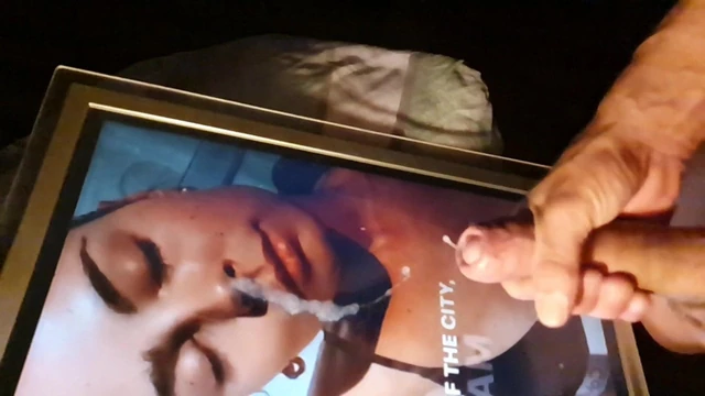 lena in the sun cum tribute slow mo
