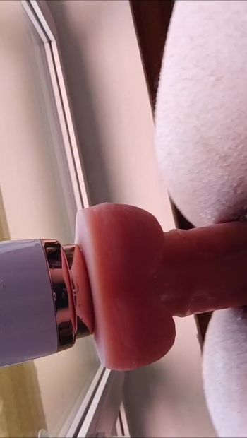 Bouncing my horny pussy, would you lick it?