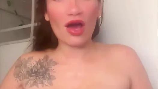 Инструкция по дрочке, сперма на моем языке и сиськах. Milfangelqueen Аргентина