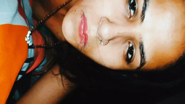 My step sister Latika on bed and full nude fucking hard