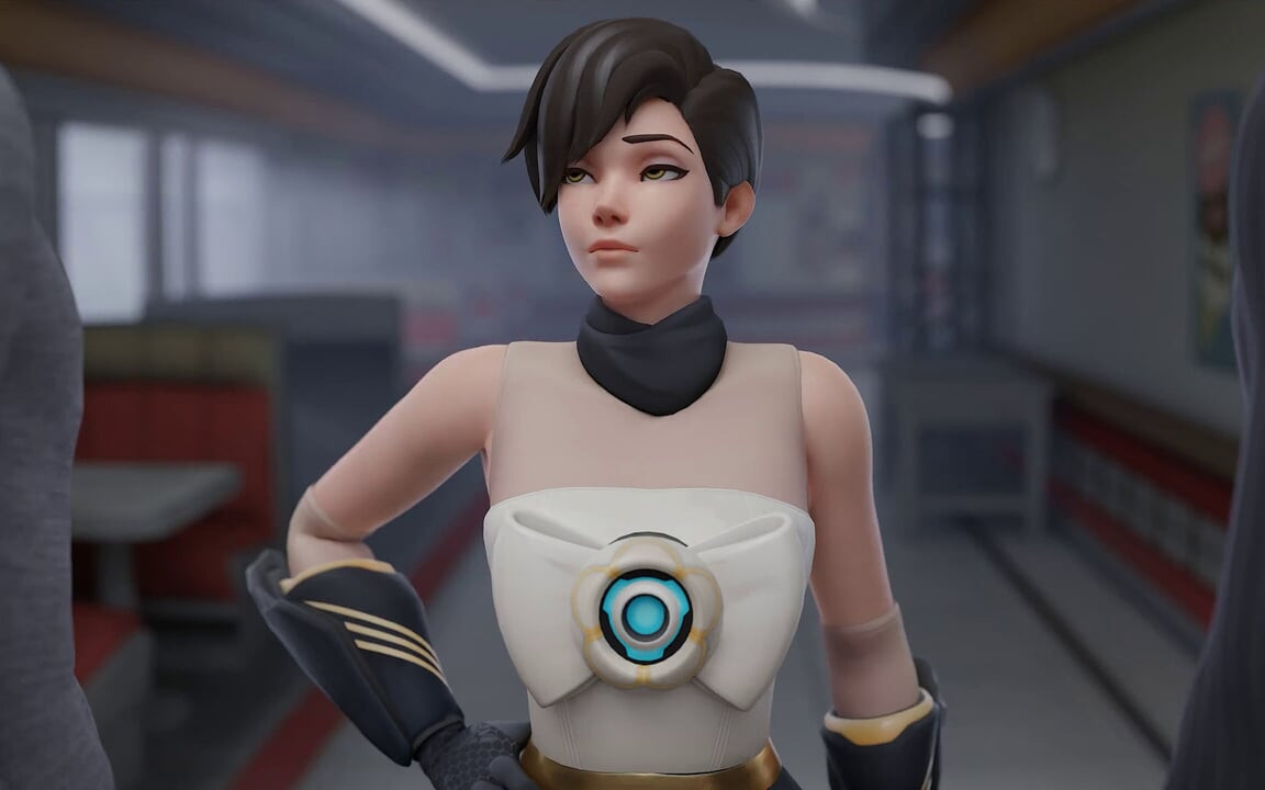 Η Tracer βαριέται και εξυπηρετεί δύο Bbcs - Premium 3D Overwatch Animation